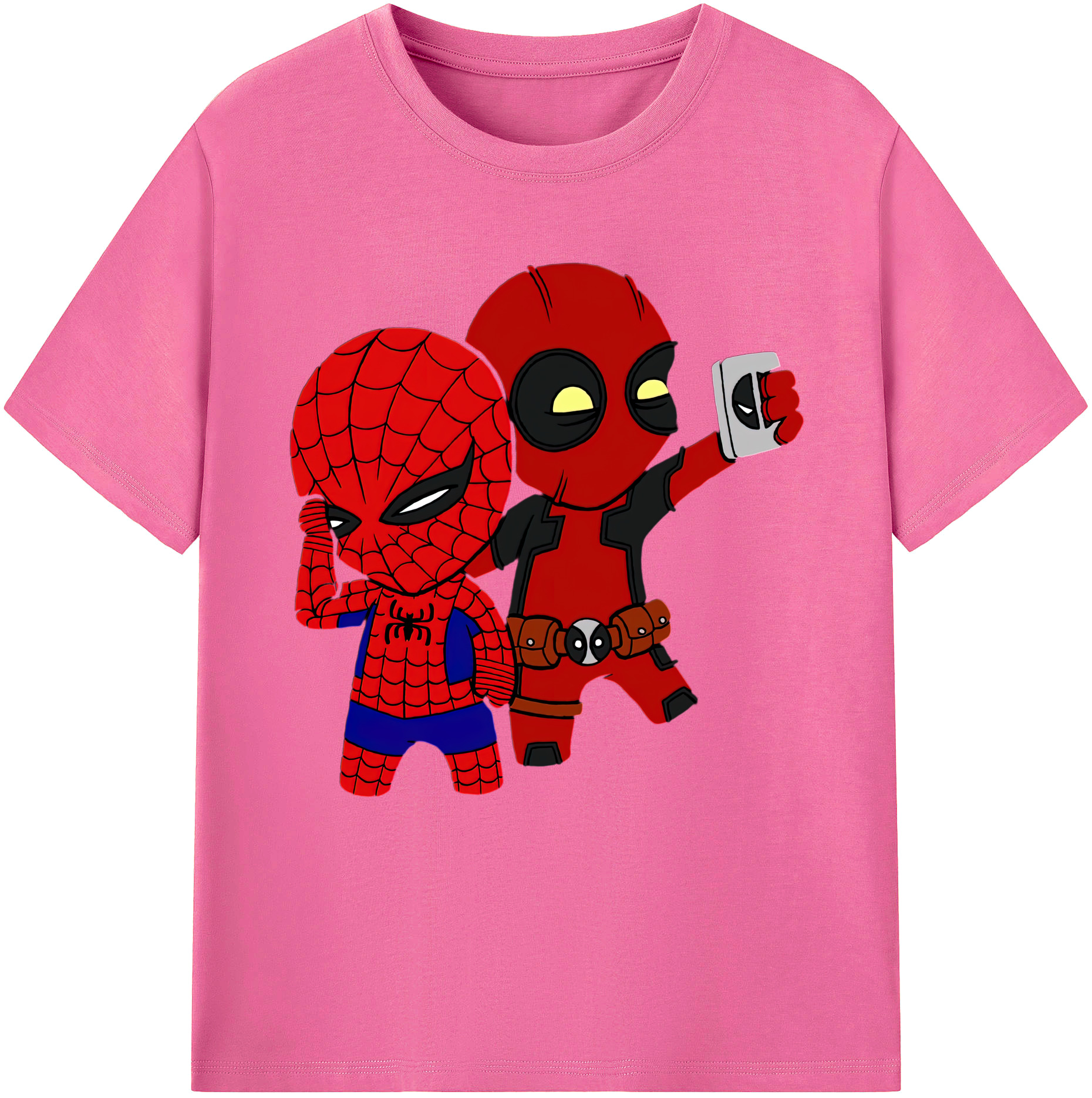 （画像用） Deadpool デッドプール レディースカジュアルプリントTシャツ（綿100％）